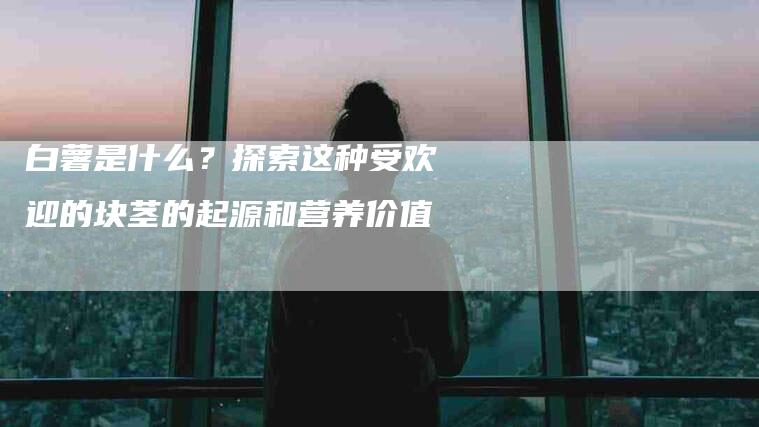 白薯是什么？探索这种受欢迎的块茎的起源和营养价值-速上门月嫂网